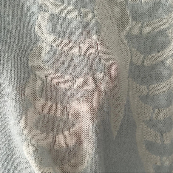 Wildfox RARE White Label Sweater blue skeleton Sz XS - Picture 7 of 8